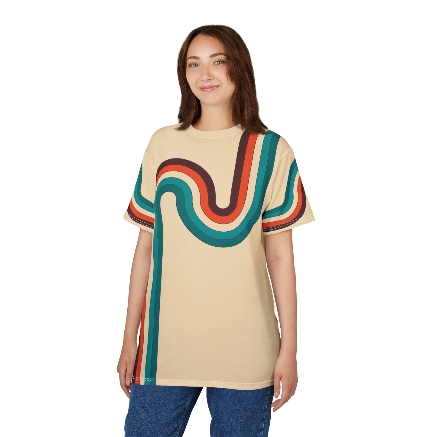 Retro Undulated Cream