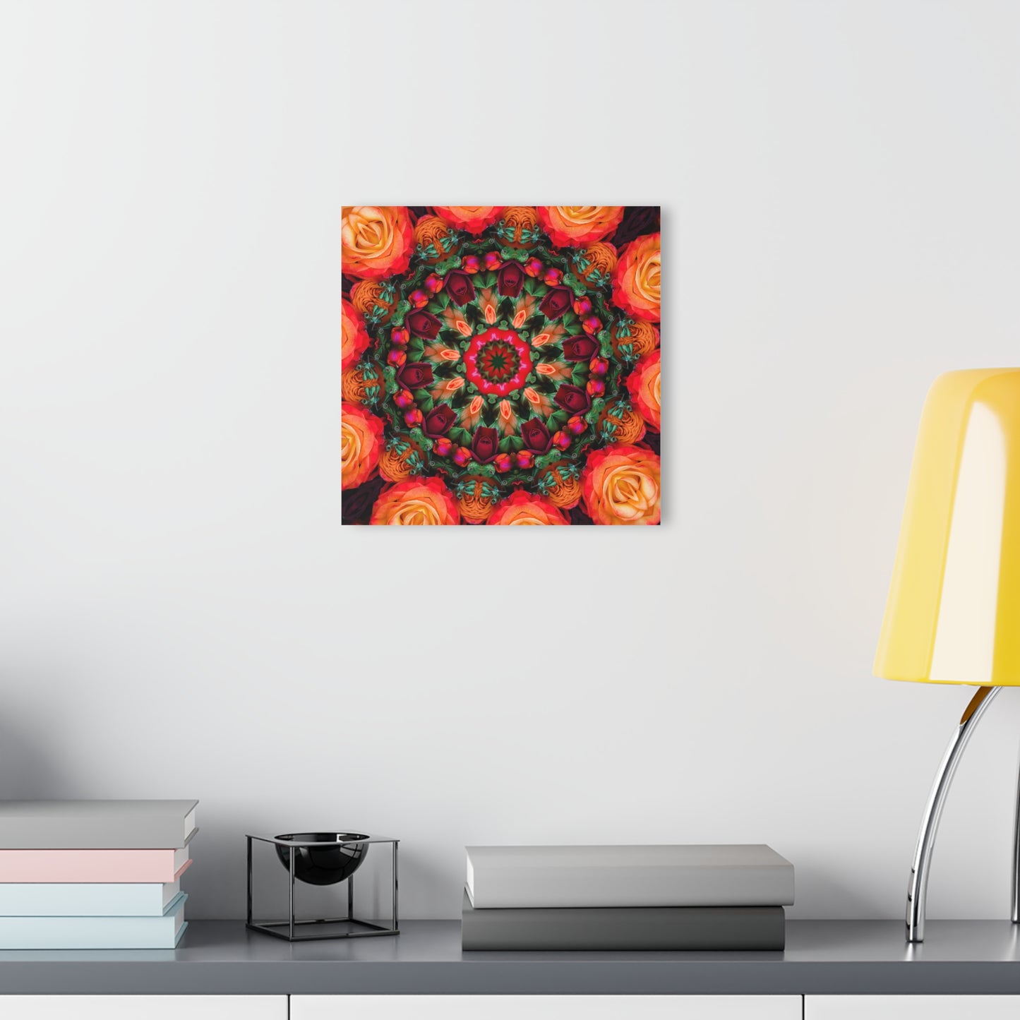 Quotidian Mandala - Knockout Orange