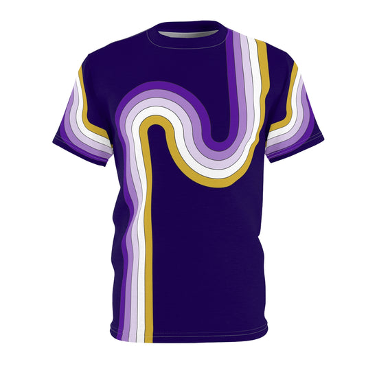 Retro Undulated Purple