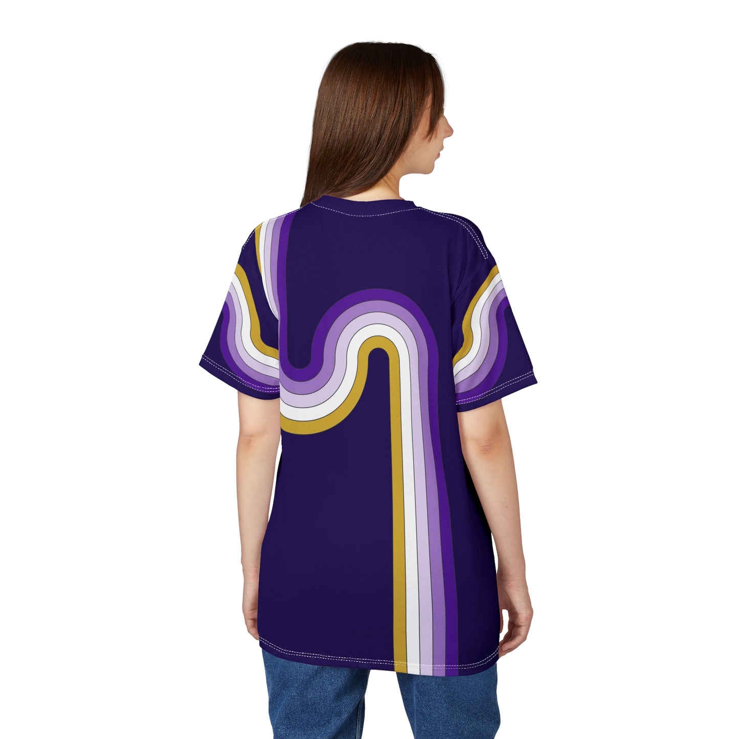 Retro Undulated Purple